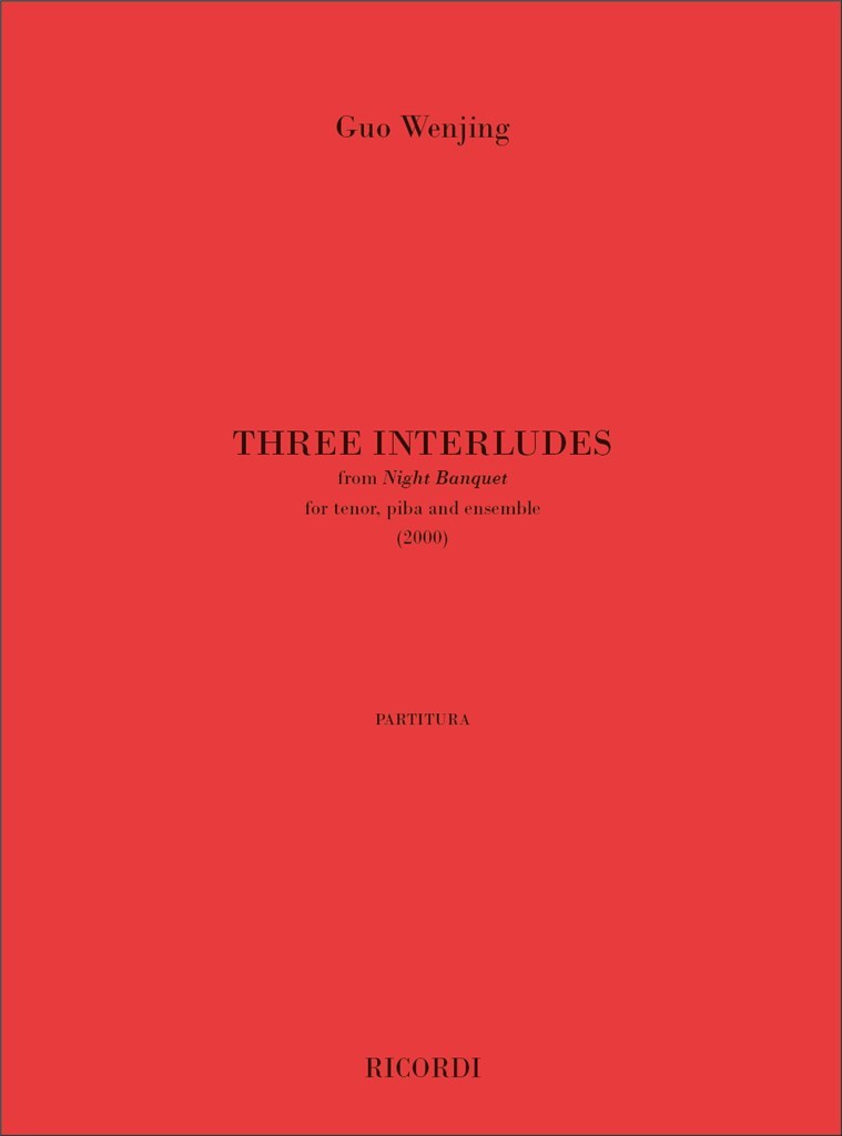 Three Interludes From Night Banquet